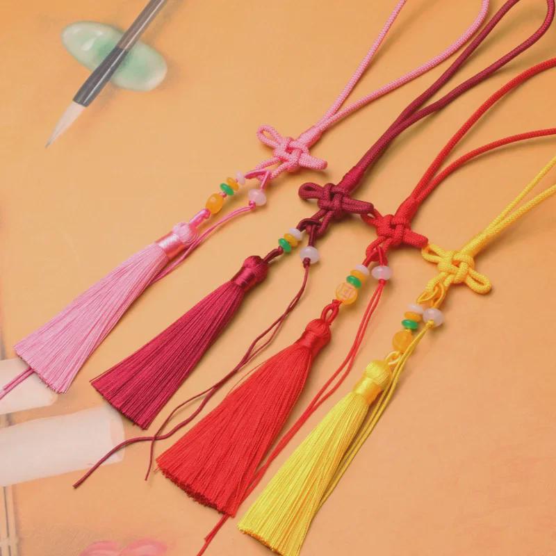 DIY Chinese Knot Tassel Lanyard for Car & Home Decoration
