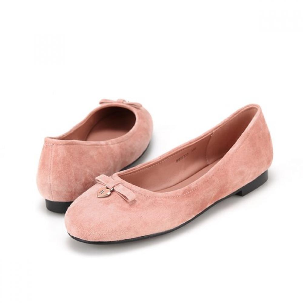Barbara Lambskin Suede Ribbon Flat 1cm Bbh533pk