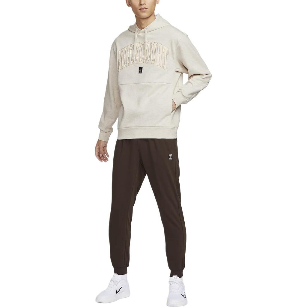 Nike COURT HERITAGEDri Fit Sweatshirt Men's Light Rosewood Umber/Light Ivory White FQ2094-104
