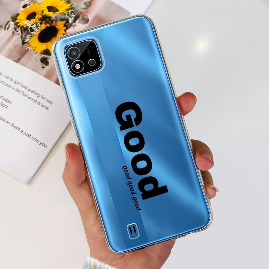 For Cover Realme C11 2021 Case Fashion Marble Love Heart Silicone Soft TPU Phone Back Cover For Realme C11 RMX2185 C20 C20A Capa