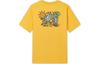 T Shirts Men's Yellow Crew Neck Moderate Straight Fit DV3189-728