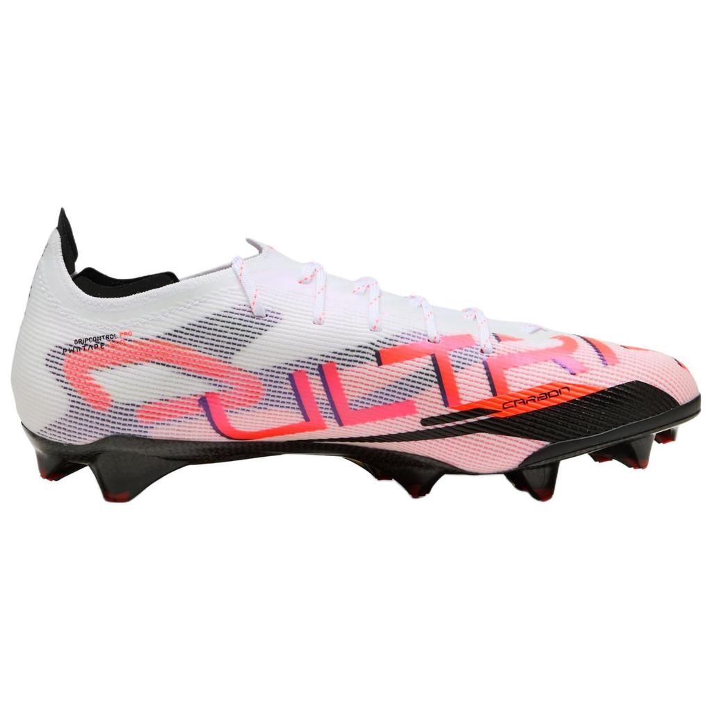 Puma Ultra 5 Carbon FG Unlimited Pack Men Sneakers White Black Glowing-Red 108157-01