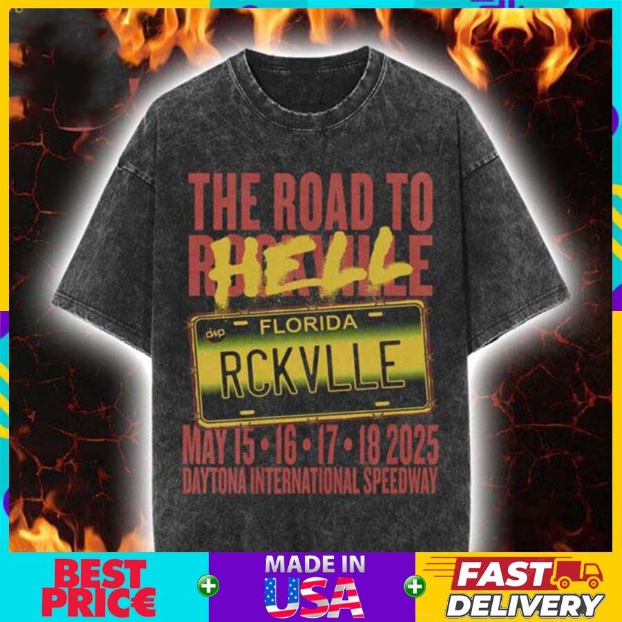 RARE! Welcome to Rockville 2026 Merchandise At Daytona Beach On May 15-18 The Ro S
