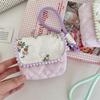 Floral Cott Women's Small Storage Bags for Camera Portable Travel Ladies Cosmetic Bag Lightweight Simple Pouch Purse Handbags