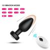 10 Modes Anal Plug Vibrator Wireless Remote Control Butt Anal Plug Female Massager Masturbator Adult Sex Toys For Women Men Gay