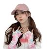 "2023 Floral Ice Silk Sun Protection Sleeves for Women - UV Protection Summer Gloves"