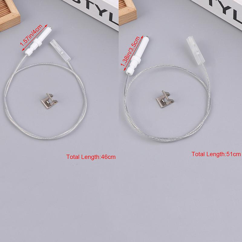 1ks Plynová varná deska Sporák Náhradní zapalovací elektroda Zapalovací svíčka S drátem Zapalování Keramický kolík Keramická výška 35mm 40mm Pro plynový sporák