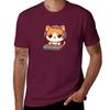 Music Lover Orange Cat T-Shirt Shirts Graphic Oversized Graphic Tee T Shirts for Men Graphic