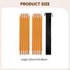2x Tent Poles Accessories Awning Frame Ultralight 8.5mm Thick Folding Supporting Rods Aluminium