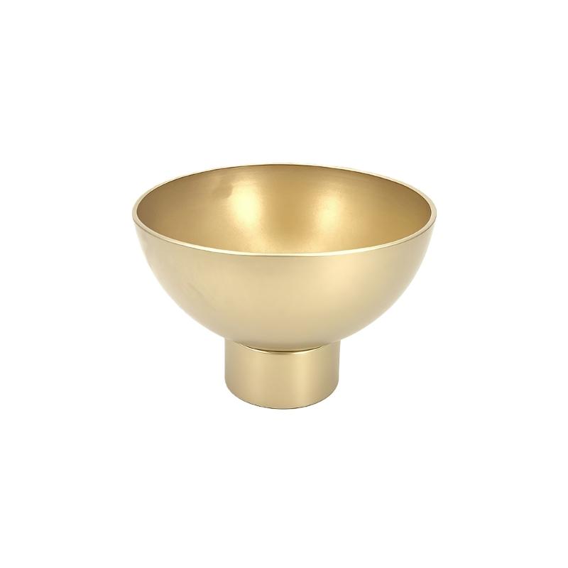 

Tall Flowerpot Orchid Golden Metal Open Flower Vase Flower Arrangement Accessories Plant Pots Balcony Decoration S