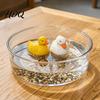 Landscaping Duck for Garden Pools Floating Resin Figurine Realistic Yellow Statue Simulation Animal Ornament Fish Tanks Outdoor Pond Garden Lawn,