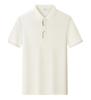 Solid Color T-Shirt Summer Men's and Women's Lapel Short Sleeve YG-188
