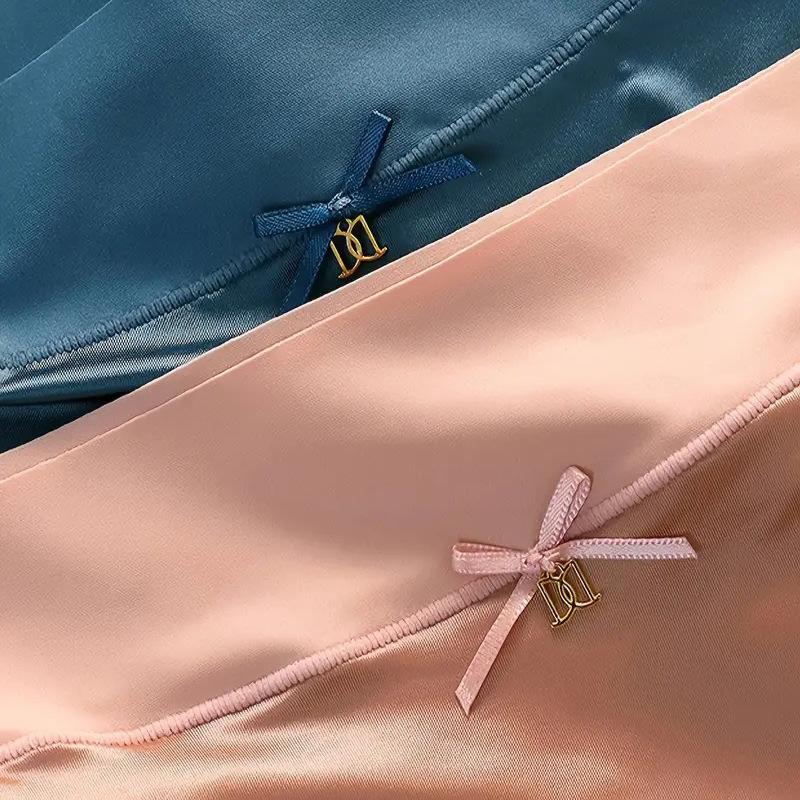 Large size seamless comfortable breathable underwear basic cotton underwear soft comfortable mid-waist briefs spot