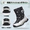 Mishansha Winter Snow Boots with Fleece Waterproof and Perfect for and Playing in the for Boys and Girls Kids' Lining, Non-Slip, School, Outdoors,