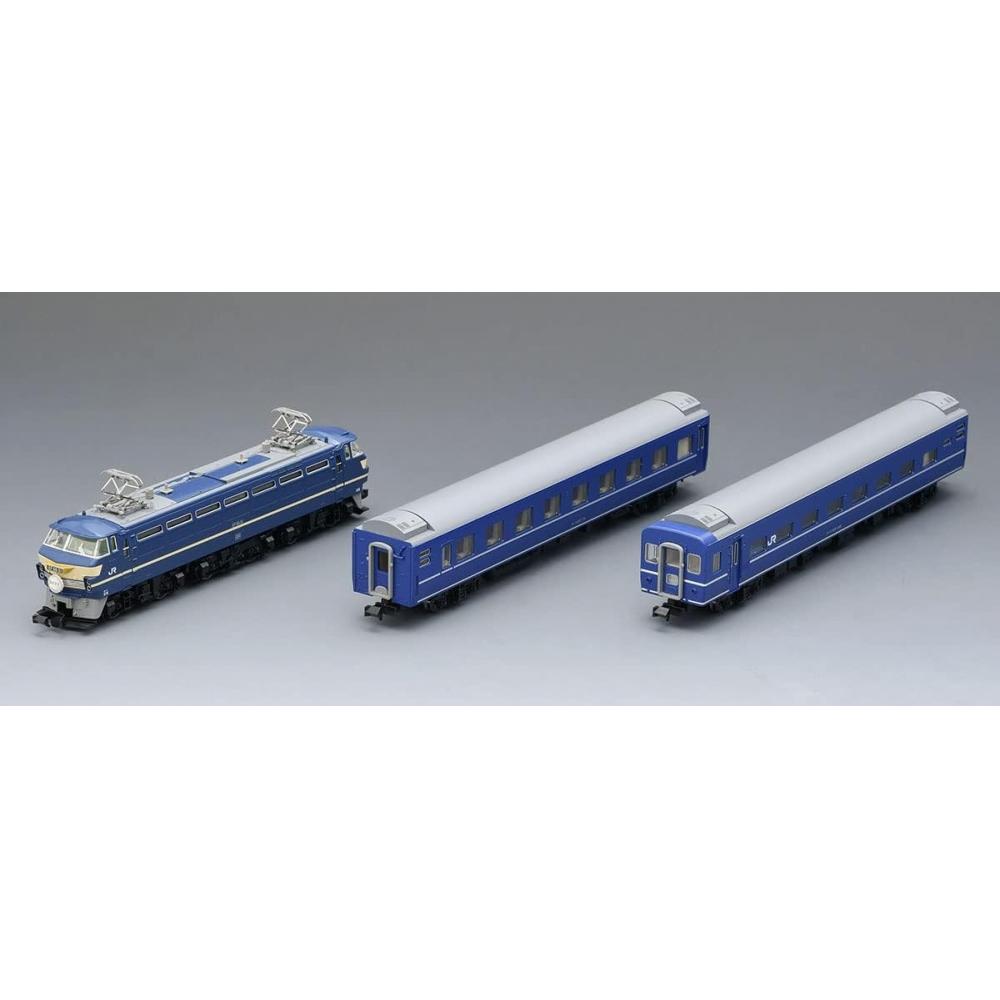 Tomytec Tomix N Gauge Jr Ef66 Blue traiN Set 98388 Model traiN Electric locomotioN