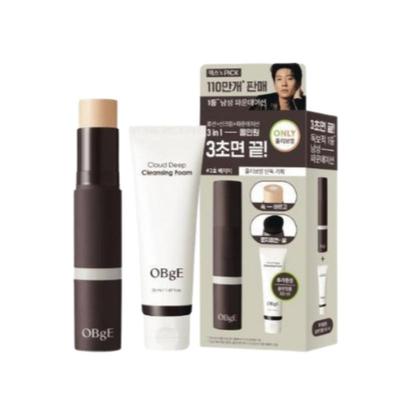 Natural Cover Foundation Set (+ Reinigungsschaum 50ml) Farbton Nr. 2