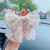 Ornament Sweet Key Ring Elegant Car Key Accessories Creative Lace Bow Pendant  Women