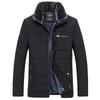 Cotton-padded Jacket Plus Velvet Thickened Dad's Business Cotton-padded Jacket