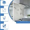 Pack Of 2 Range Hood Grease Filters Strong Aluminum Construction For Effective Cooking remainder Capture
