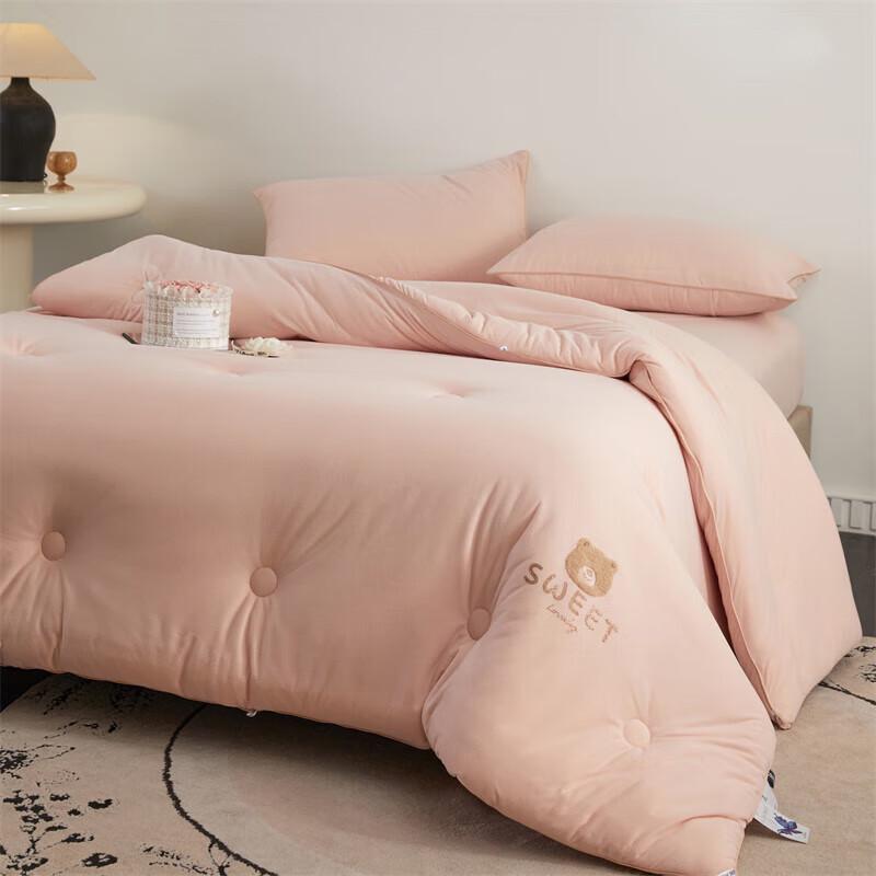 Jieliya Gestrickte Samt Soja Antibakterielle Winterdecke