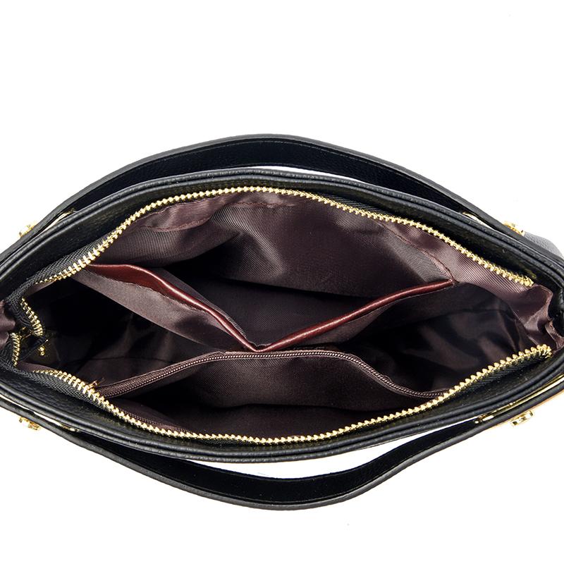 New Women's Soft Leather Handbag Elegant Underarm Single Shoulder Banquet Bag Women's Leather Single Shoulder Bag