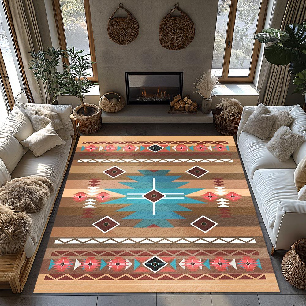 Rustic Southwestern Doormat Entryway Rug Farmhouse Kitchen Floor Mat Desert Home Decor Indoor Outdoor Welcome Mat Area Rugs
