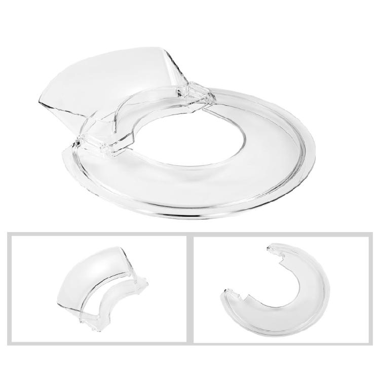 Splash Guard Replacement For 3.5 Quart Bowl Lift Stand Mixer With Pouring Shield Removable Pouring Accessories