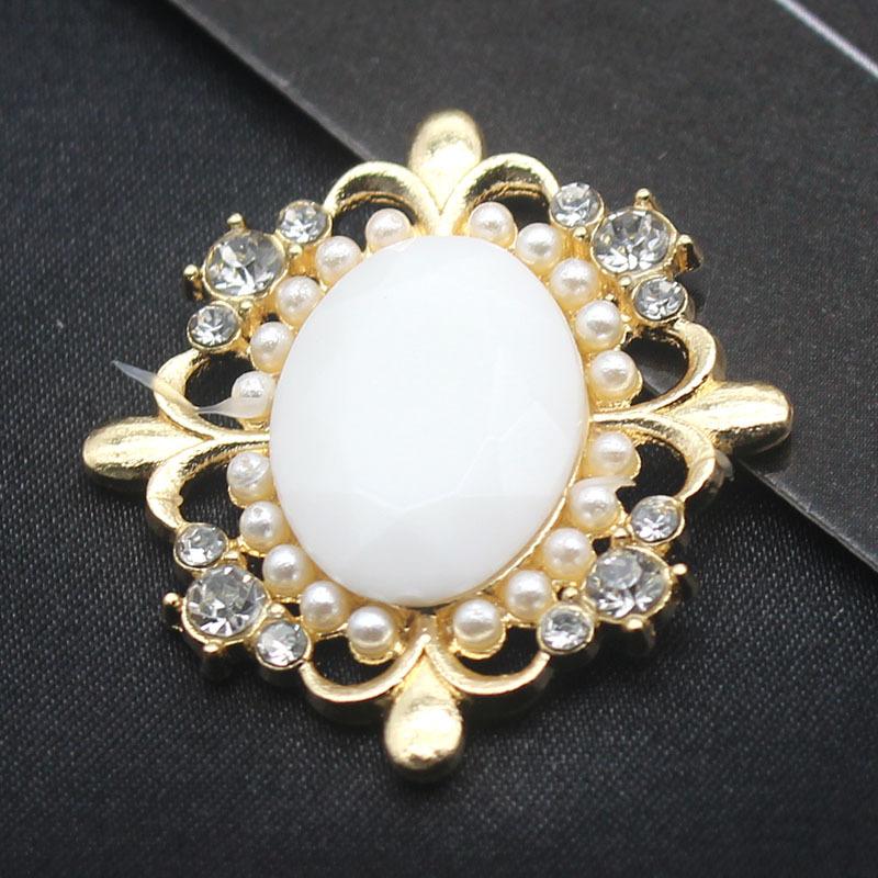 29*32Mm Exquisite Alloy  Buckle Bowknot Hair Accessories Material Accessories Wedding Invitation Decoration