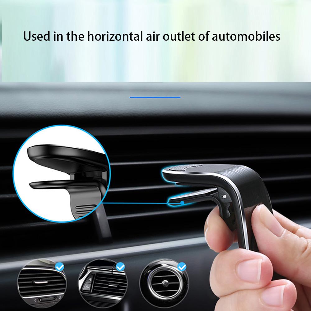 New Magnetic Car Phone Holder Air Vent Clip Mount Rotation Cellphone GPS Support For Xiaomi Samsung Phone Stand