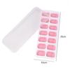 1Pc Silicone Ice Cube Mold Easy-Release Flexible Mold With Spill-Resistant Removable Reusable Lidstackable Ice Tray With Cover