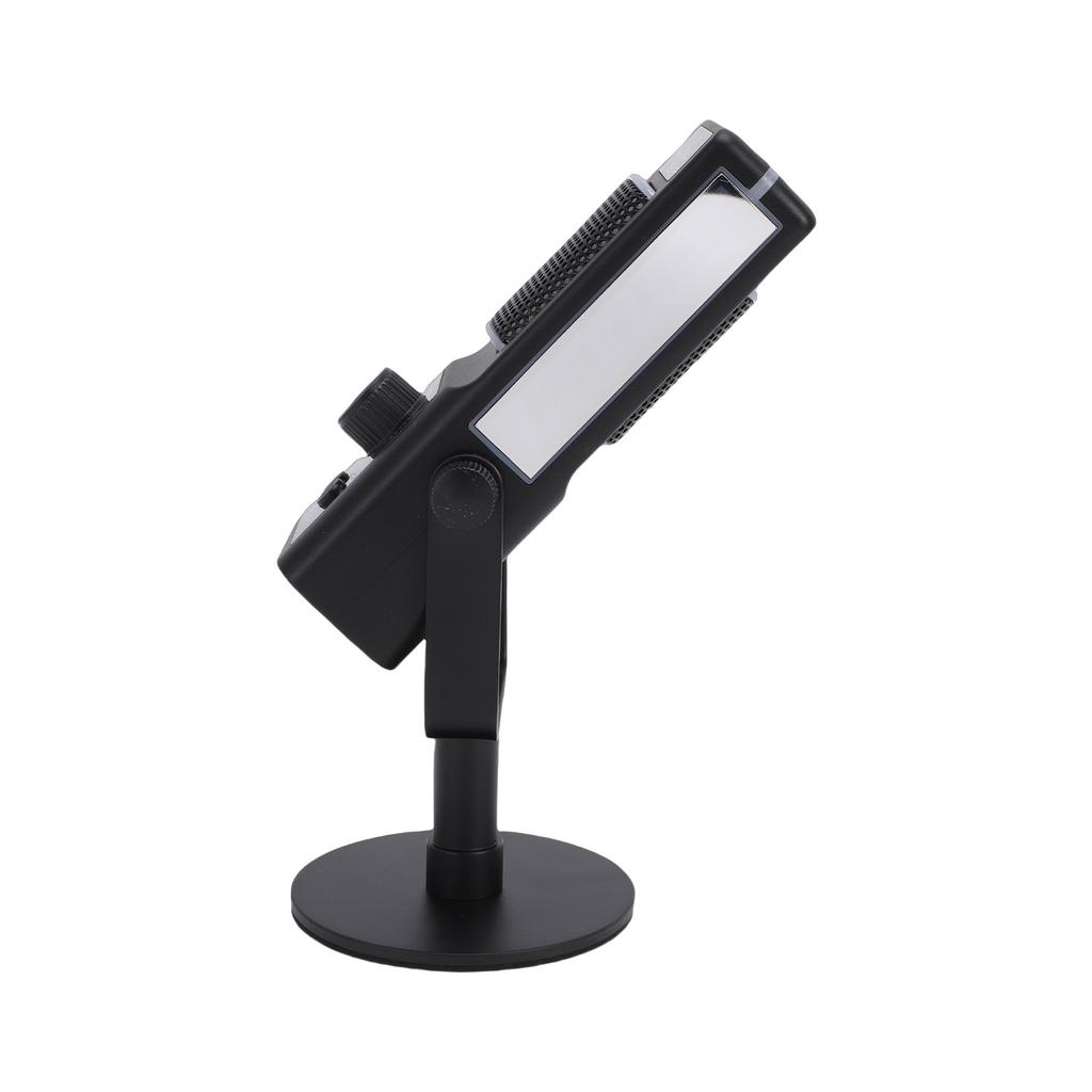 USB Condenser Microphone RGB Mic with Stand Type C Interface Plug and Play Noise Reduction for Live Streaming Recording
