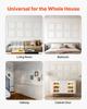 Wall Molding 12 Pack, 51 X 51 Cm Wainscoting Panels Kit, Lightweight Paintable Polystyrene, Easy To Install, Waterproof Accent Wall Trim for Interior