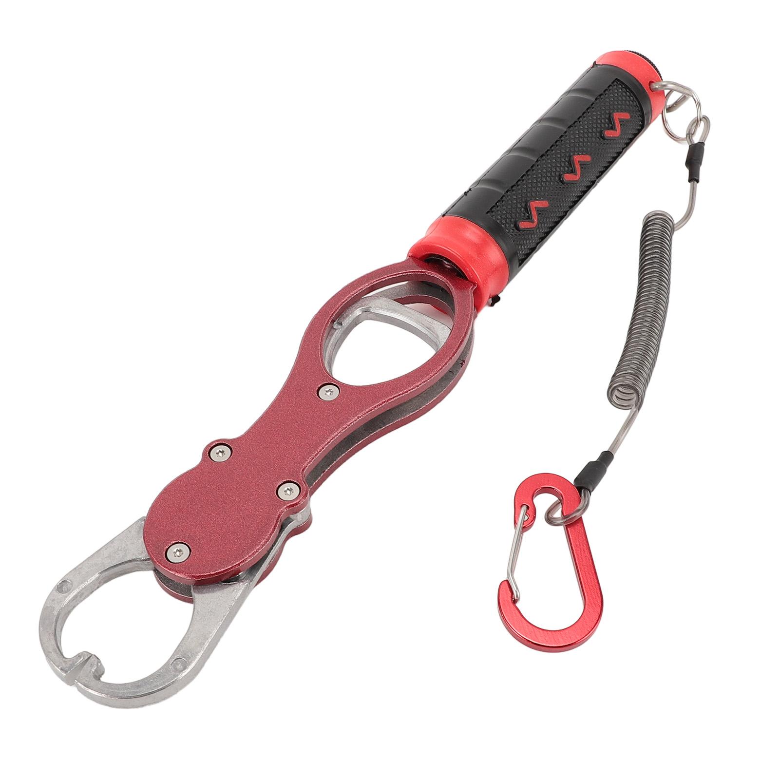 Fish Lip   with Scale Aluminum Alloy Fish Lip Grabber Multifunctional Fishing Tool for Men