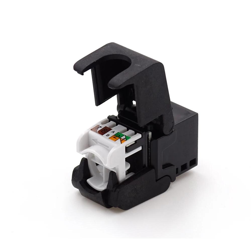 Keystone RJ45 CAT.5e UTP Solarix Self-contained UTP-BK-SA
