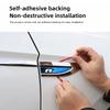 3D Metal Car Leaf Board Side Sticker Auto Door Label Body Decorative Blade Decals For Volkswagen VW RLine R T5 ID3 Tiguan GTI