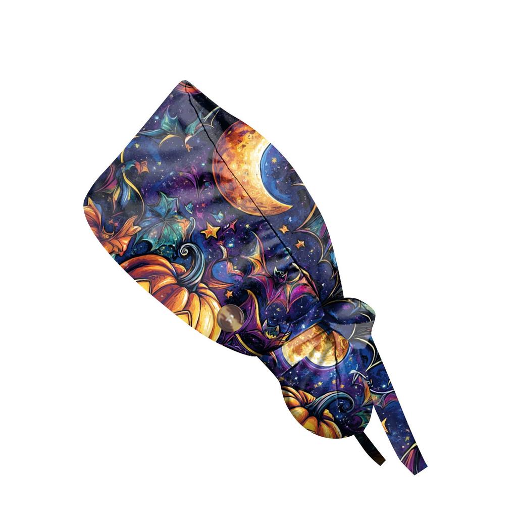 Șapcă de lucru cu imprimeu de Halloween la modă, șapcă casual pentru femei, șapcă de spălat, șapcă Baotou