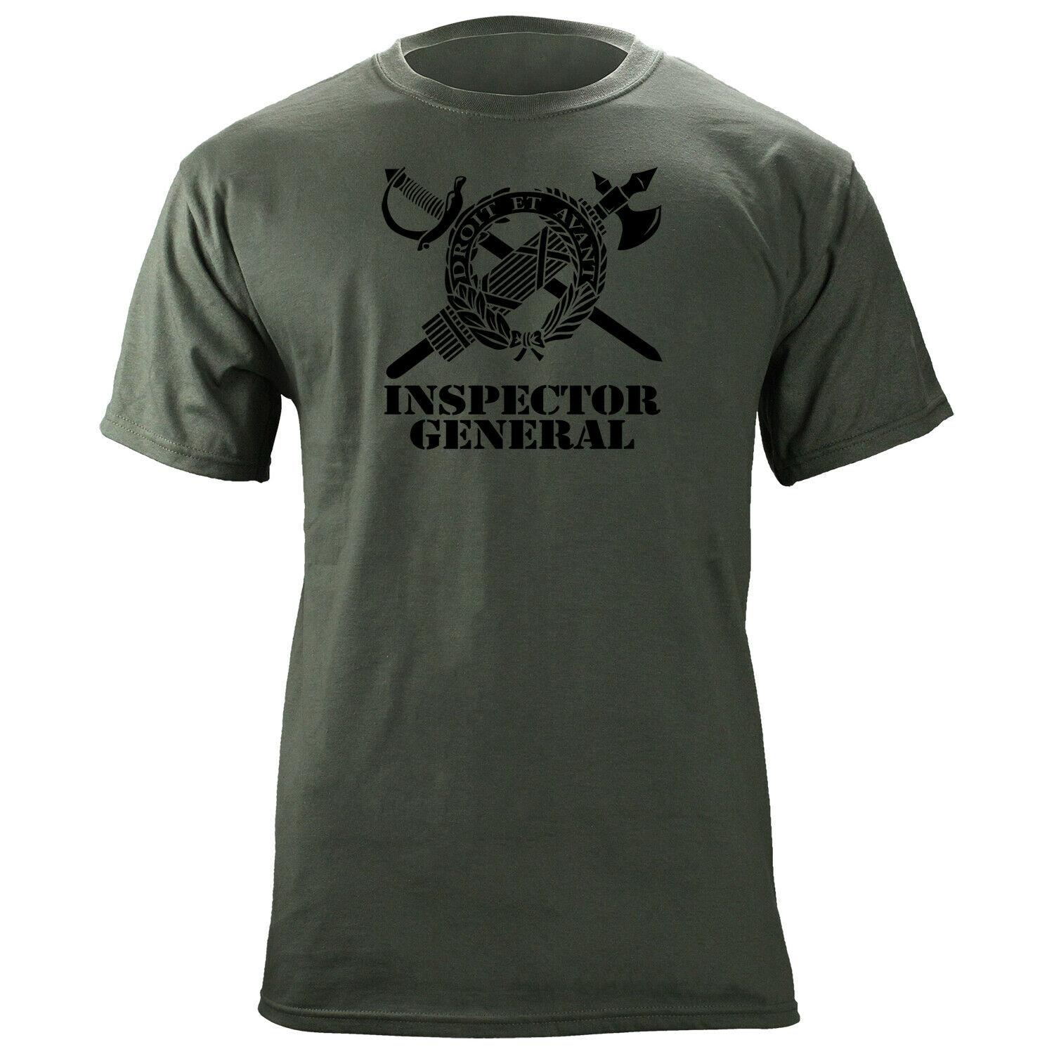 

US Army Inspector General Branch Sword Fasces Insignia Veteran TShirt Summer Cotton ONeck Short Sleeve Mens T Shirt New 4XL