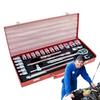 Tool Kit For Car 24Piece Vehicle Tool Kit Heavy-Duty Portable Wrench For Roadside RV Truck Construction Motorcycle Camping