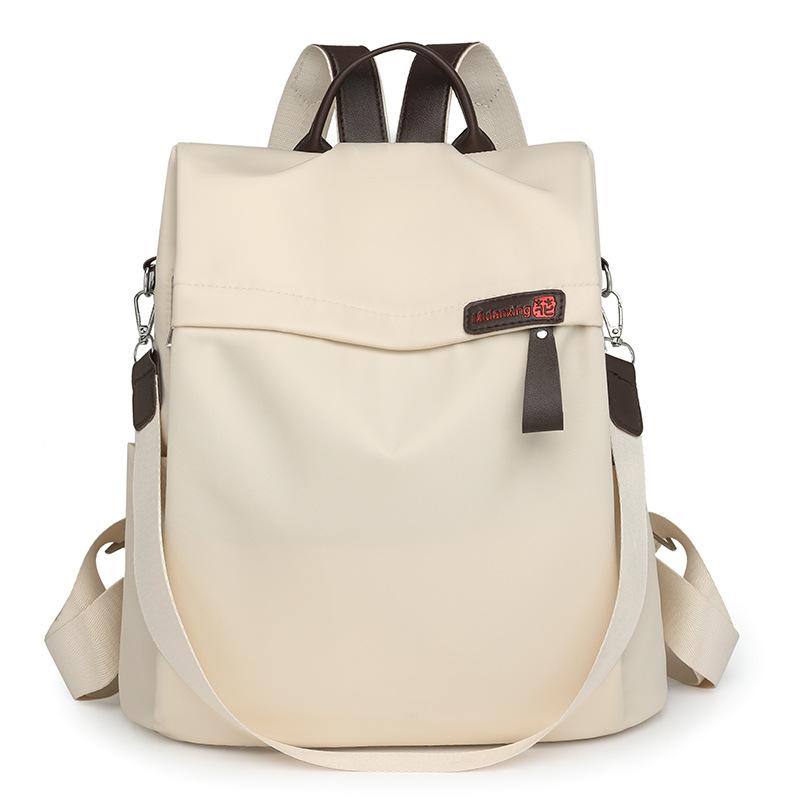 Women's Anti-Theft Backpack Nylon Large Capacity Travel Backpack Student Schoolbag