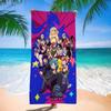S-Scott Pilgrim vs the World Beach Towel Bath Towels for Girl Microfiber Quick Dry Custom Sand Free Beach Yoga Spa Gym Pool
