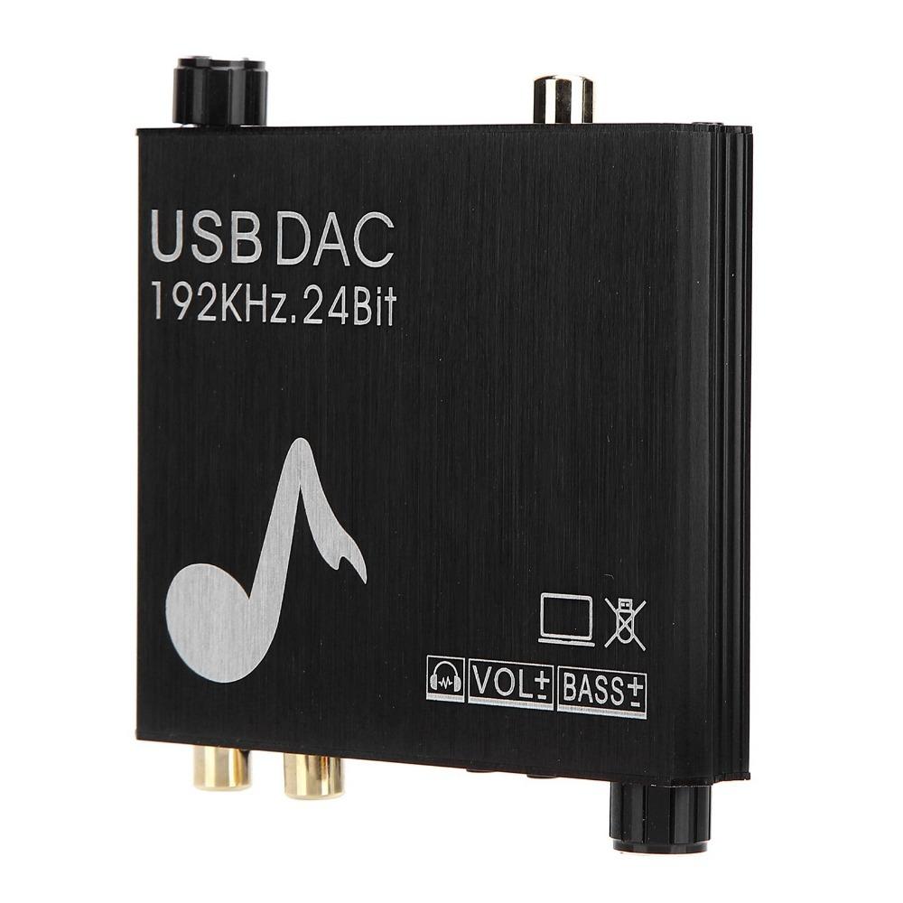 Koaxial-Optischer Audio Digital-zu-Analog-Audio-Konverter RCA-Konverter Stereoanlage