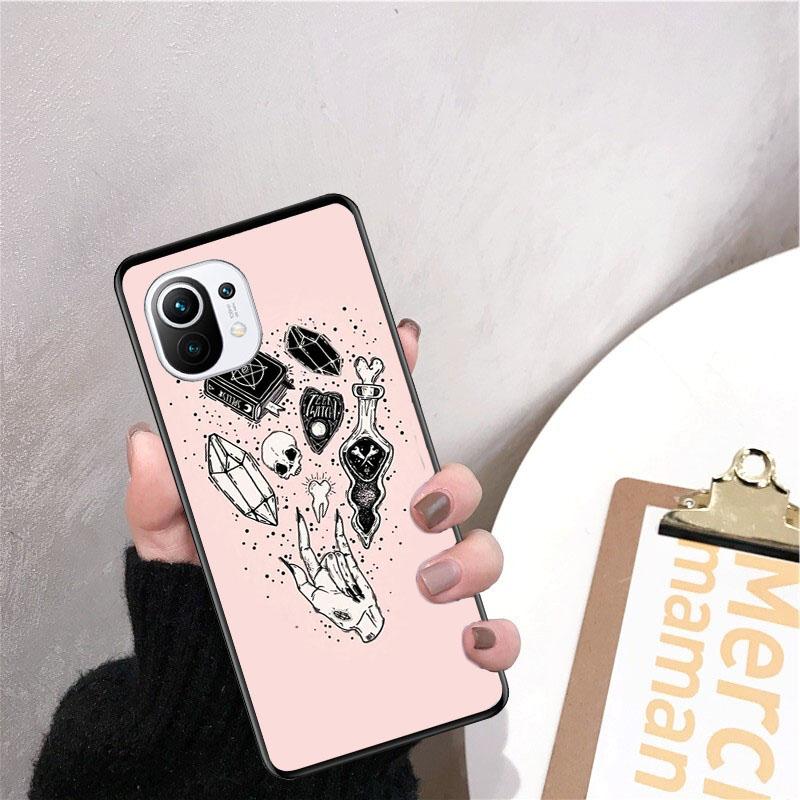 Girly Pastel Witch Goth Phone Case for Xiaomi 12 Mi 10T 11T 11 Pro 10 10T 11 Lite 10pro 11Ultra Poco X3 Pro Poco F3 M3