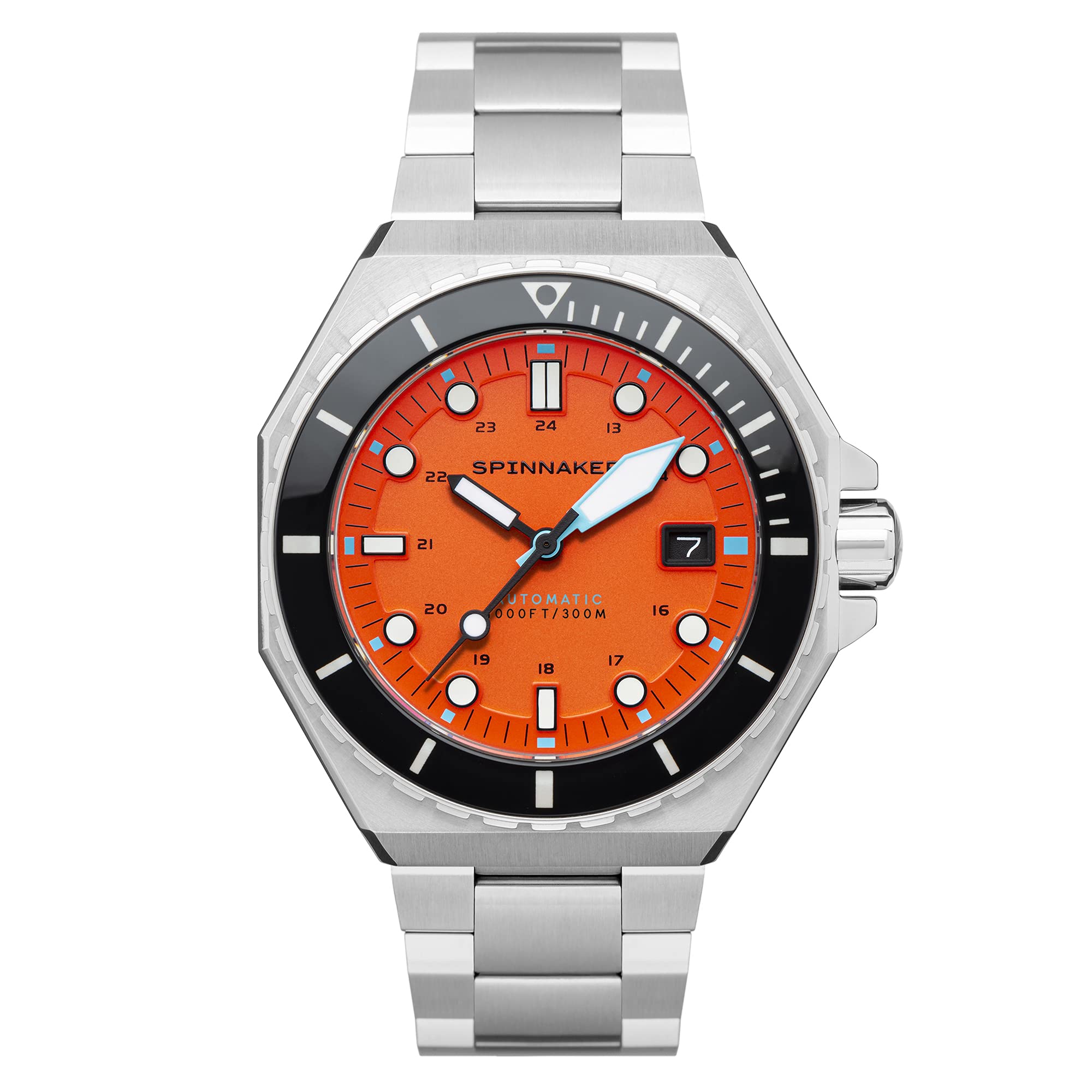 

Watch Dumas Automatic Silver [Spinniker] SP-5081-BB Men s [Item] помаранчевий