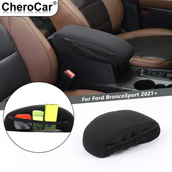 Center Console Cover Armrest Cushion Pad Protector For Ford Bronco Sport -25