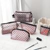 Tylish Mesh Cosmetic Organizer Pouch for Girls Travel-Friendly Waterproof Makeup Storage Bag Multiple Compartments