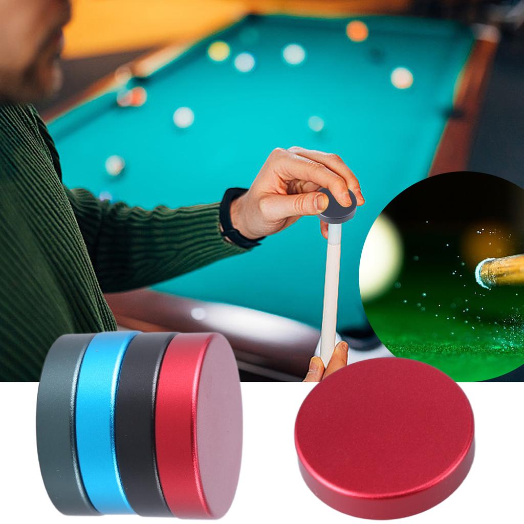 Billiards Chalk Pool Cue Chalk Holder Magnetic Chalks Carriers Case Round Cue Tip Chalk Holder Billiard Table Accessorys