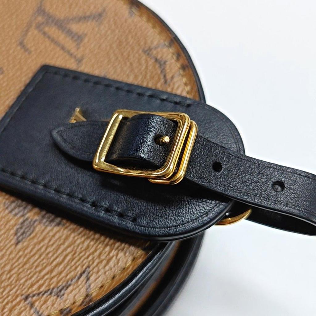 [Pre-Owned] Louis Vuitton Mini Boite Chapeau 'Brown Monogram Reverse Canvas' - Very Good #1IXSV4M