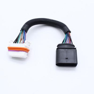 Car Headlight Wiring Harness Lightweight Anti-rust Auto Hid Bulb Harness Replacement Parts