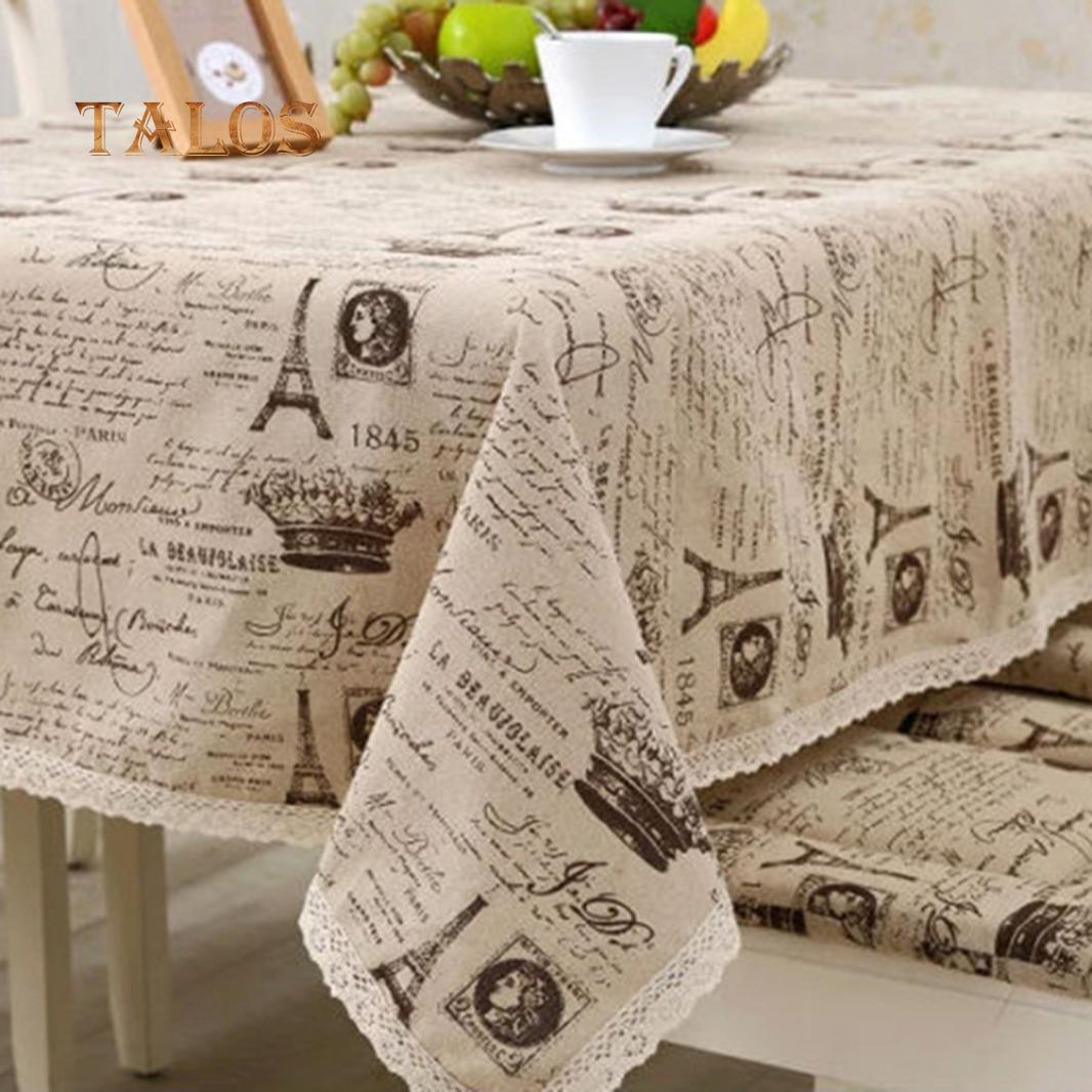 

Скатерть из хлопка в европейском стиле 140cm x 160cm