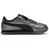 Puma Turin Retro Comfortable Versatile Lifestyle Casual Shoes Unisex Shoes Black Silver 410479-02